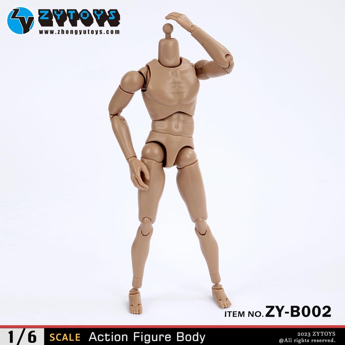 1/6 Scale Male Accessories Muscle Body for 12 inch man Action Figure Dessin Doll,ZYTOYS B002