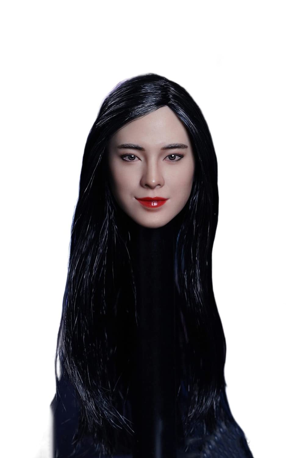 YSBRING SUPER DUCK SDH029A 1/6 Scale Asian Beauty Head Sculpture for 12 Inch Female Collectible Action Figure Body