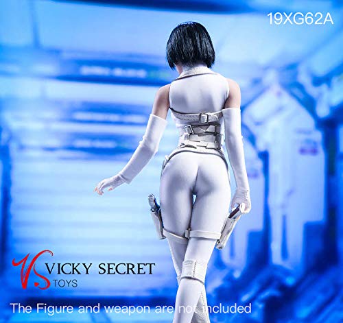 YSBRING VSTOYS 19XG62A 1/6 Scale Female Accessories Clothes White Bodysuit for 12 Inch Action Figure (without body head carving)