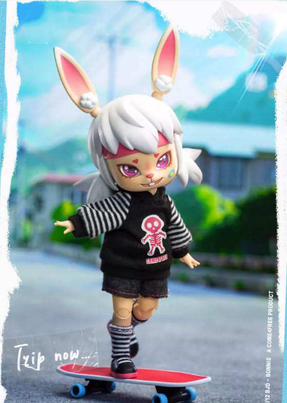 COME4ARTS 1/12 scale BJD Rabbit girl 6 inch female action figure