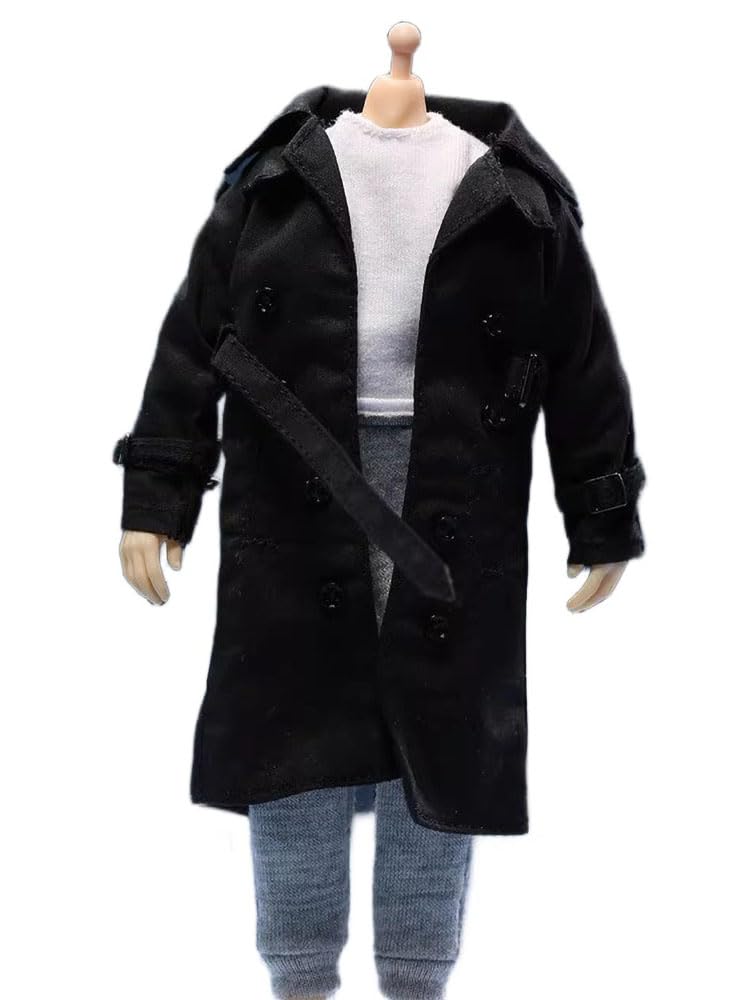 JIAOU DOLL 1/12 scale male accessories clothes windbreaker jacket for 6 inch man action figure