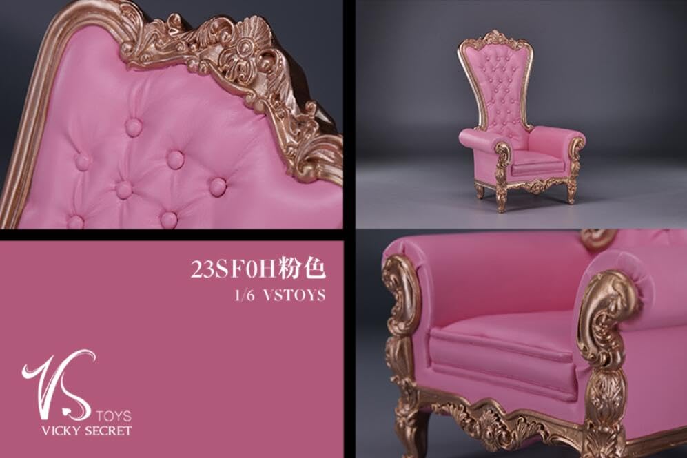 1/6 scale Queen's Sofa ornaments for 12 inch female action figure VSTOYS 23SF01