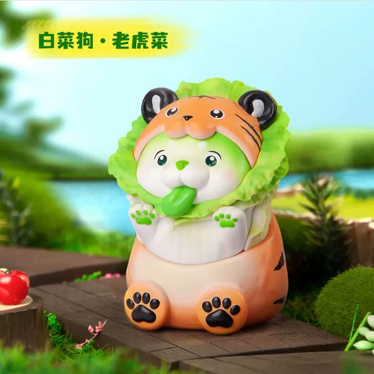 YSBRING dodowo Vegetable Fairy Second Series 3 Inch Cute Animal Figures doll (6PC Full Set)