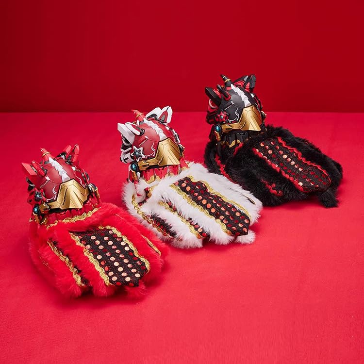 MS General JHJ 13 cm lion dance model kits red MP-01