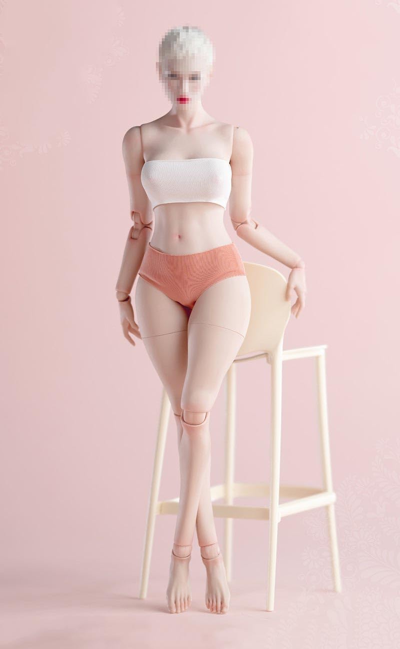 Worldbox 1/12 scale female body pale skin for 6 inch woman action figure AT202pro