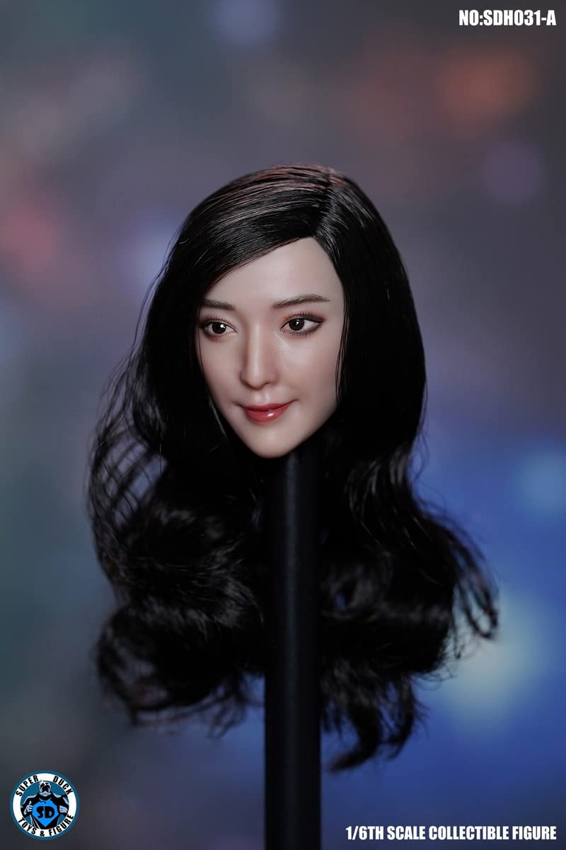 YSBRING SUPER DUCK SDH031A 1/6 Scale Figure Accessories Beauty Head Sculpture for 12 Inch Female Collectible Action Figure Body