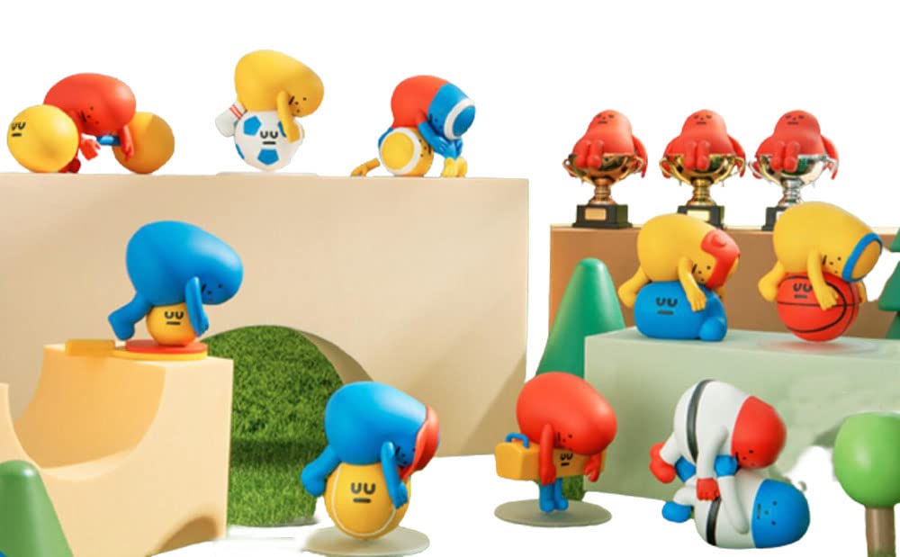 i8 TOYS SML SE sport series cute figure collectible doll 10PC whole set