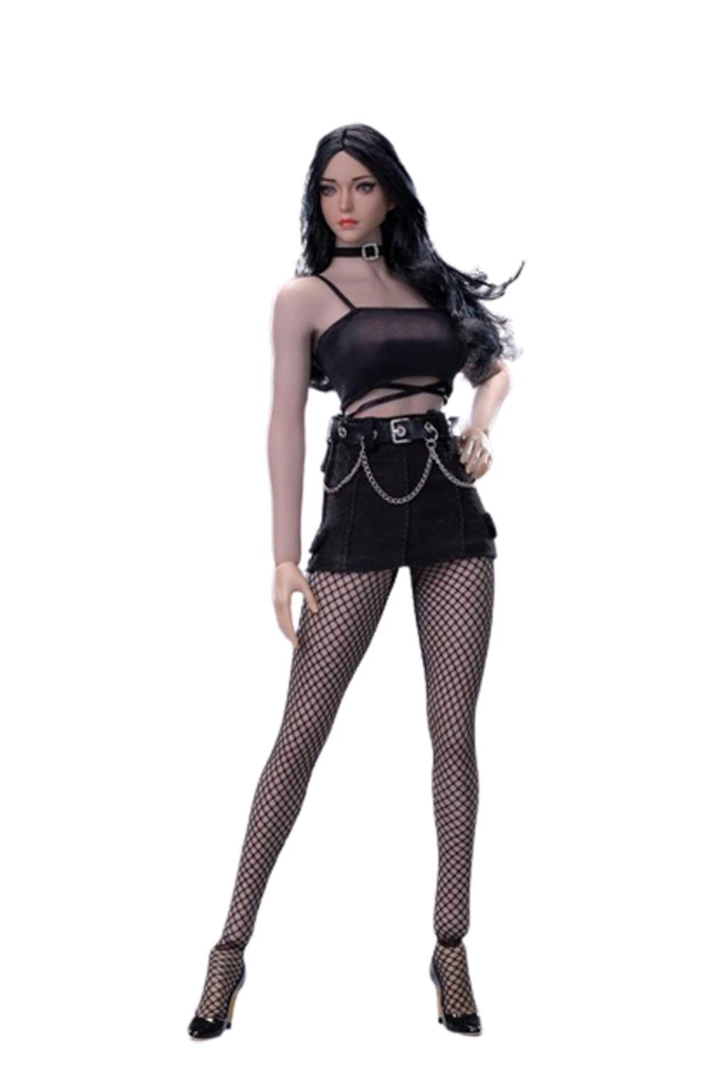 3STOYS 1/6 Scale Female Figure Doll Clothes,Top + Skirt Set for 12 inch Woman Action Figure TBLeague/Phicen