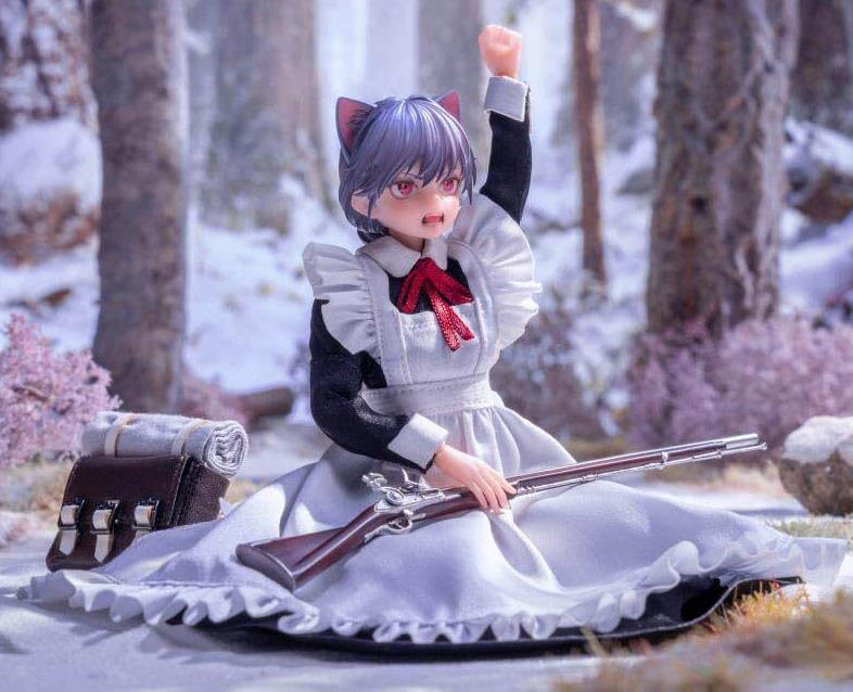 HASUKI Feiqizii Cute Girl Action Figure, 6 inch, 1/12 scale