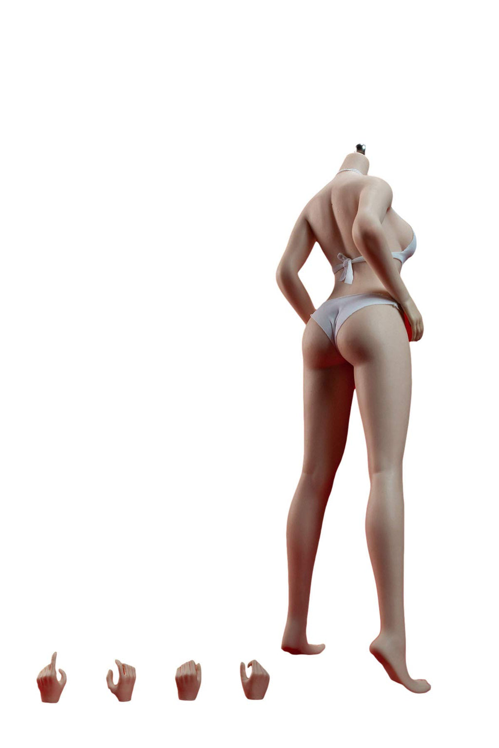 TBLeague PHICEN PLLB2020-S42A 1/6 Scale Female Super-Flexible Seamless Pale Body for 12 inch Action Figure Attached feet without Head Sculpt