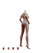 TBLeague PHICEN PLLB2020-S42A 1/6 Scale Female Super-Flexible Seamless Pale Body for 12 inch Action Figure Attached feet without Head Sculpt