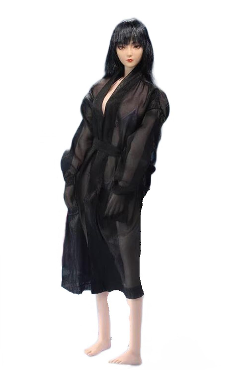 JIAOU DOLL 1/6 scale female doll clothes bathrobe for 12 inch woman action figure