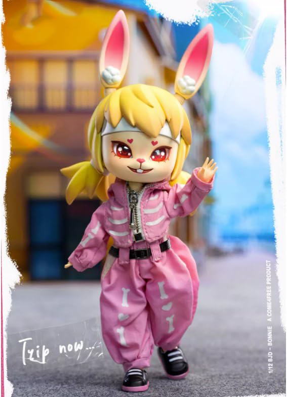 COME4ARTS 1/12 scale BJD Rabbit girl 6 inch female action figure