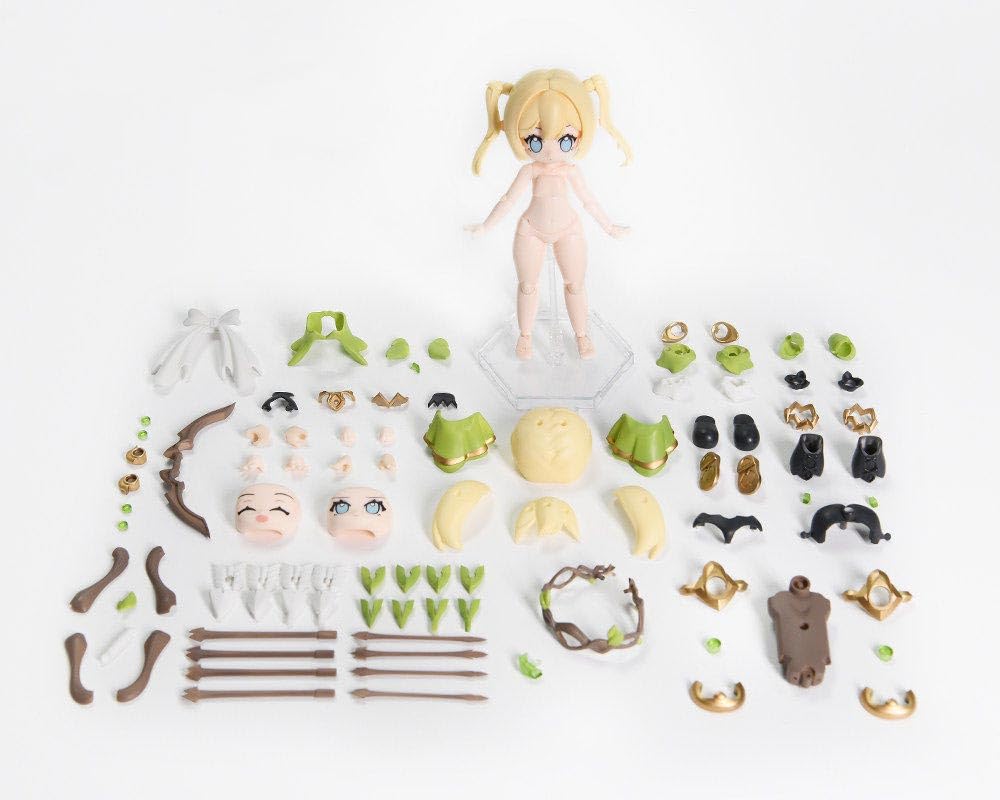 PR-PRODUCTION Q Version Elven Ranger MJD Action Figure