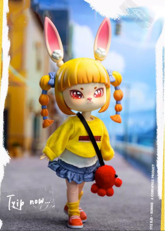 COME4ARTS 1/12 scale BJD Rabbit girl 6 inch female action figure