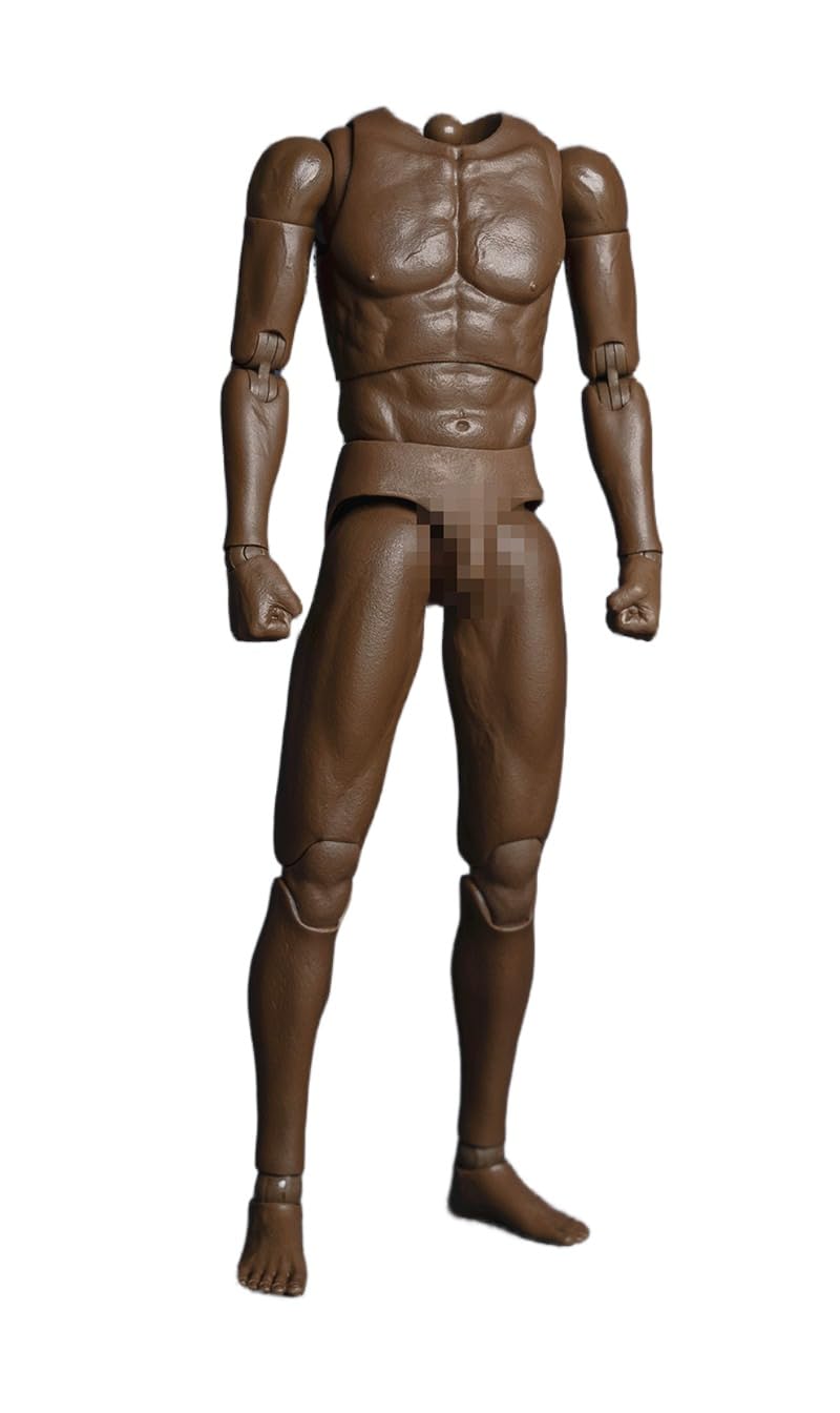 WorldBox AT032 1/6 scale male body for 12 inch man action figure black
