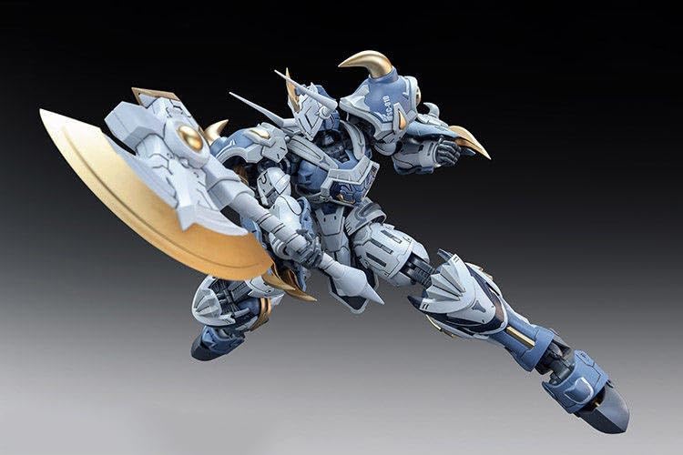 SNAA 1/144 scale Round Table Knights series Galahad model kits，7 inch collectible action figure with Heavy Armor