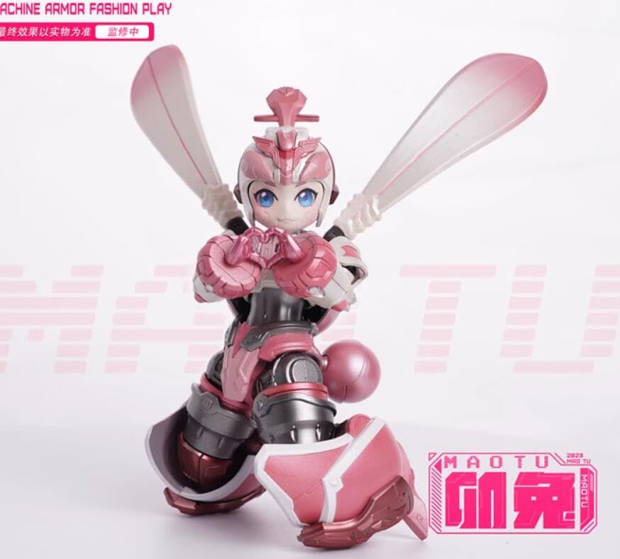 MOSHOW Rabbit Mecha model cute action figure collectible toys