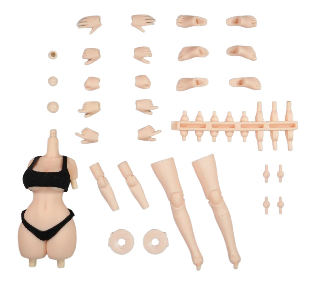 1/12 scale Female Universal Art Action Figure Body 2.0