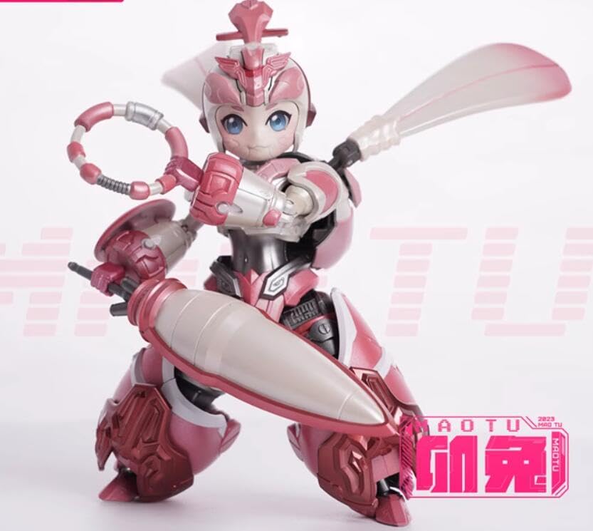 MOSHOW Rabbit Mecha model cute action figure collectible toys