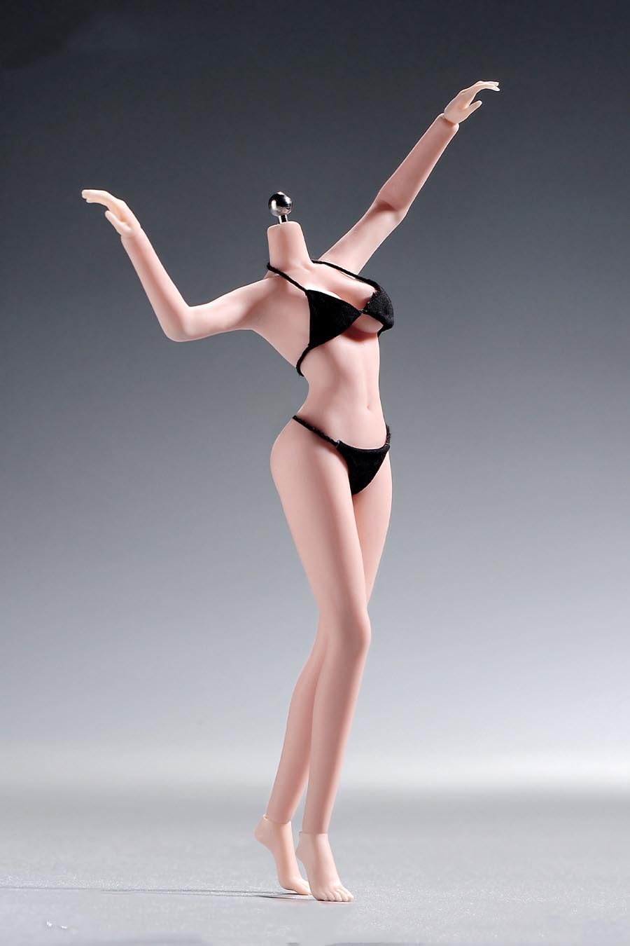 ANT 1/12 scale female flexible seamless body pale skin for 6 inch woman action figure
