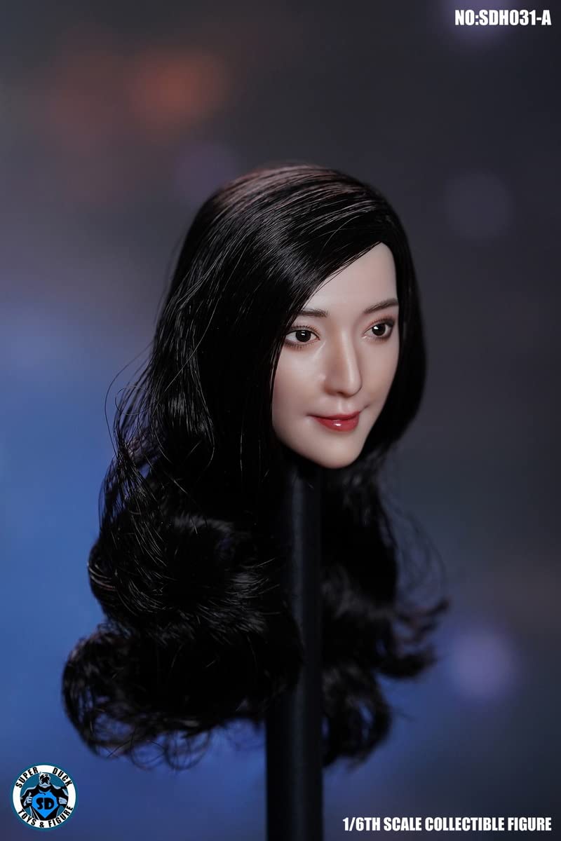 YSBRING SUPER DUCK SDH031A 1/6 Scale Figure Accessories Beauty Head Sculpture for 12 Inch Female Collectible Action Figure Body