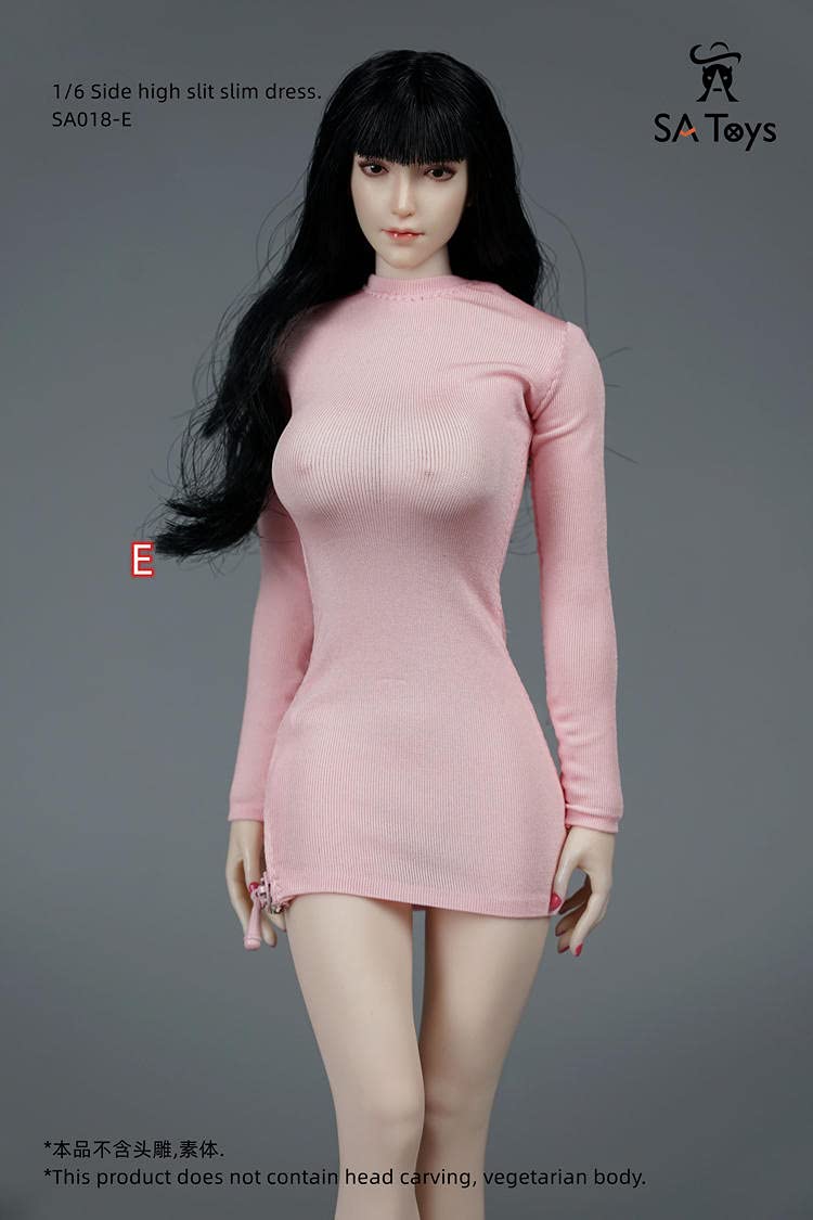 SA Toys SA018 1/6 scale female Elastic tight skirt for 12 inch phicen sexy women action figure body E