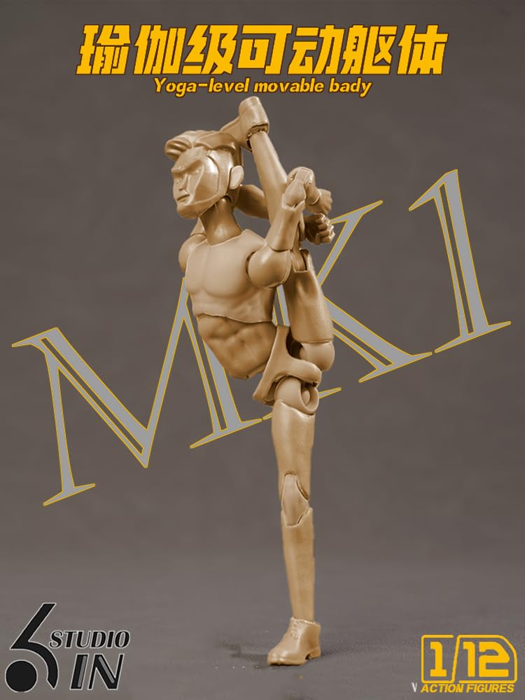 6in Studio 1/12 scale male dynamic human body model 6 inch man action figure