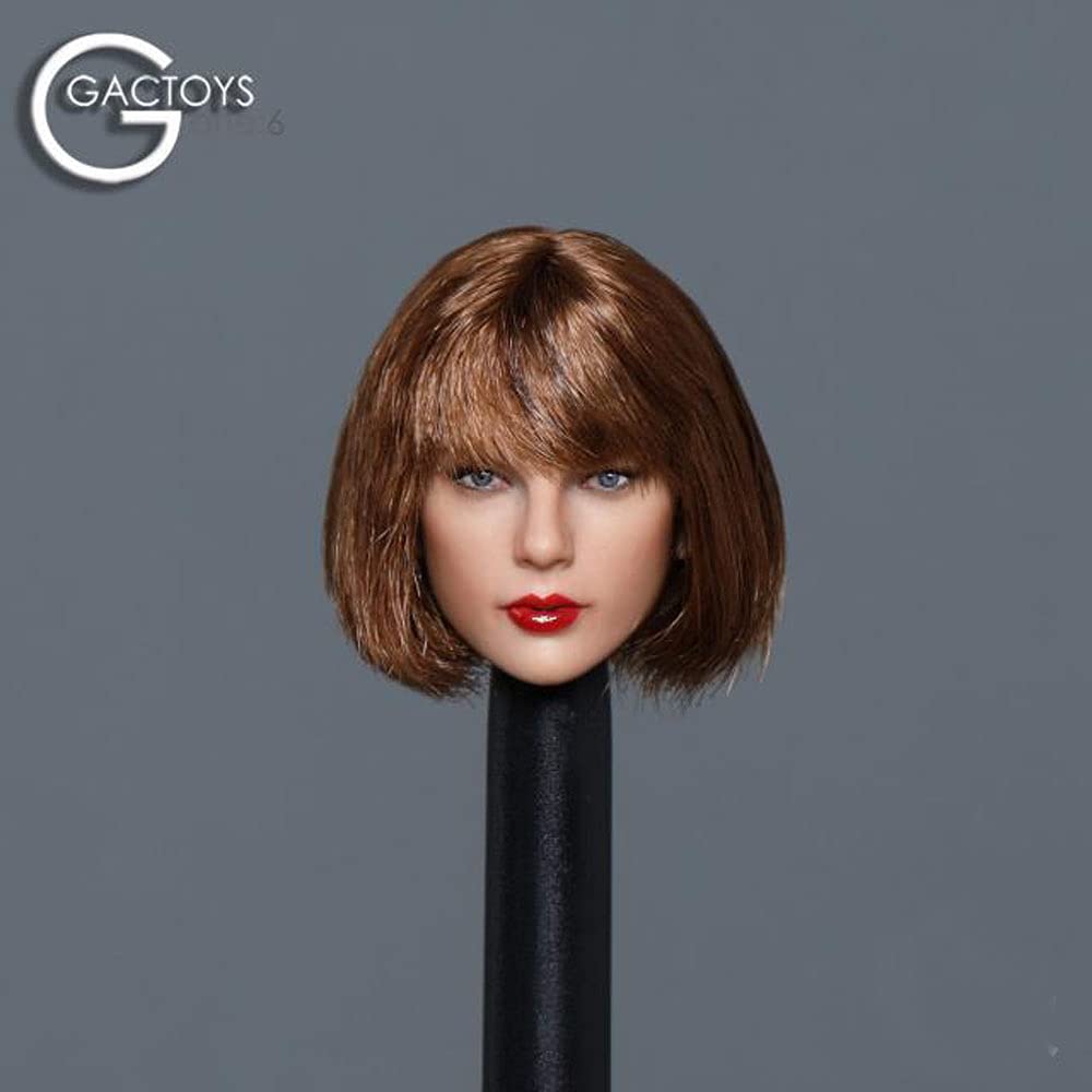 GACTOYS GC042 1/6 scale female head sculpt for 12 inch tbleague Phicen sexy women lady collectable Taylor action figure E
