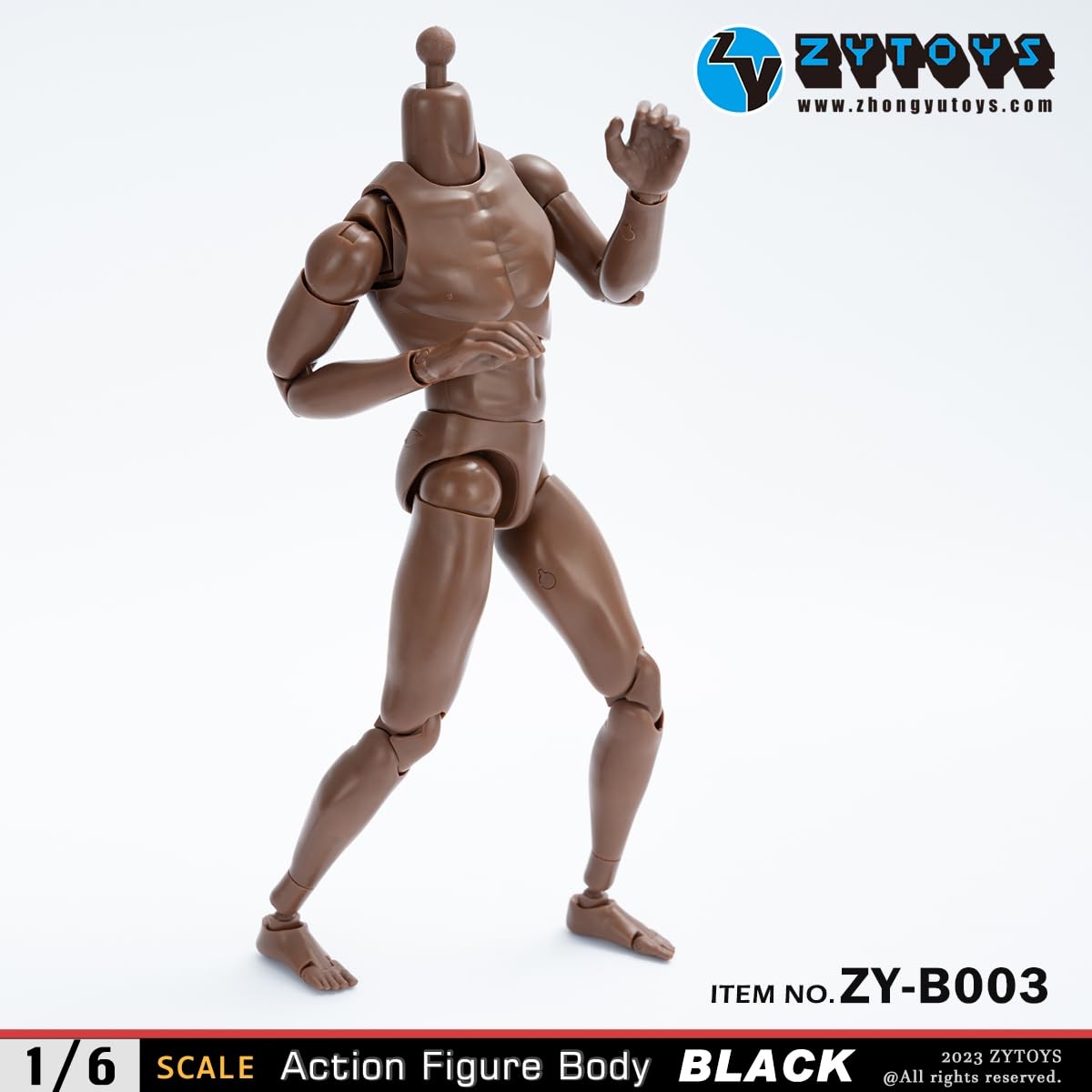 1/6 Scale Male Accessories Muscle Body for 12 inch kung fu Action Figure Dessin Doll,ZYTOYS B003