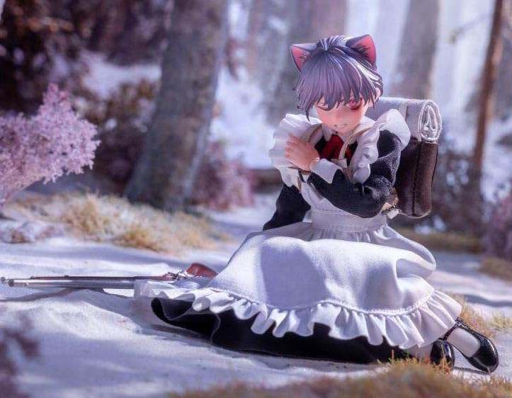 HASUKI Feiqizii Cute Girl Action Figure, 6 inch, 1/12 scale