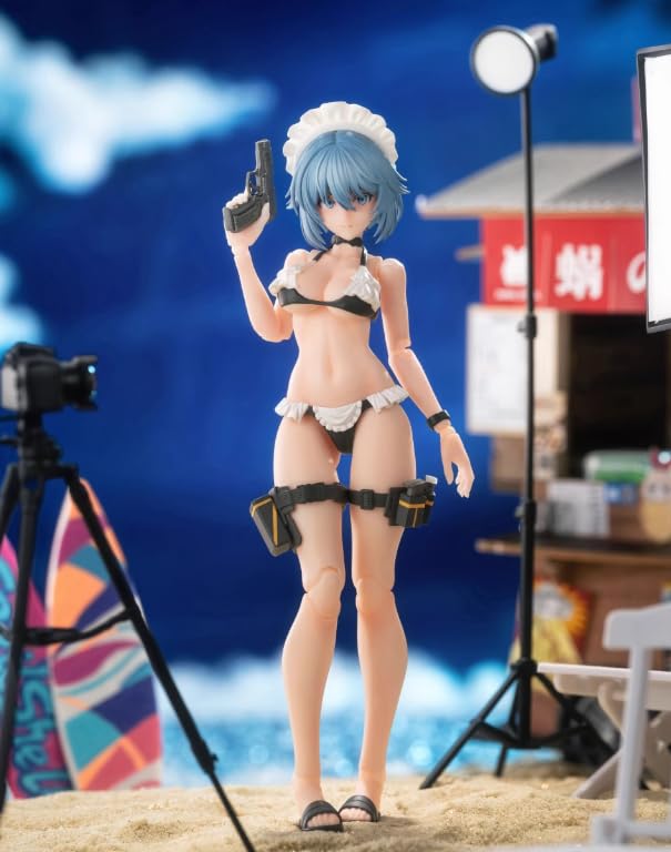 Snail shell 1/12 scale Summer Special Duty mecha girl 5.02 inch action figure RA-02S