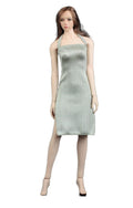 YSBRING VORTOYS V1019B 1/6 Scale Women's Slit Skirt for 12 Inch Female Figure Body (Green)