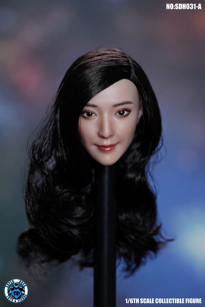 YSBRING SUPER DUCK SDH031A 1/6 Scale Figure Accessories Beauty Head Sculpture for 12 Inch Female Collectible Action Figure Body