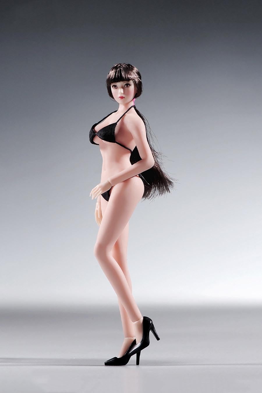 ANT 1/12 scale female flexible seamless body pale skin for 6 inch woman action figure