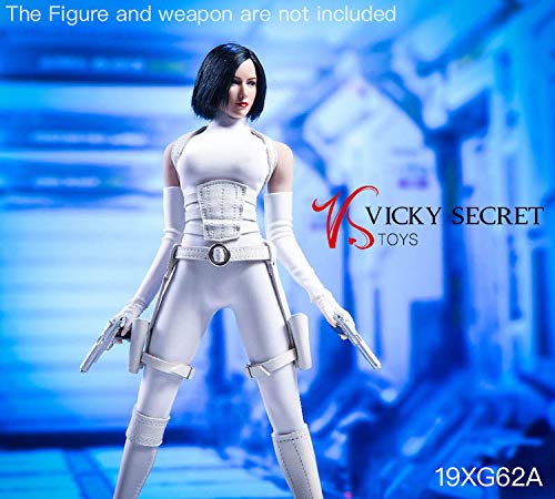 YSBRING VSTOYS 19XG62A 1/6 Scale Female Accessories Clothes White Bodysuit for 12 Inch Action Figure (without body head carving)