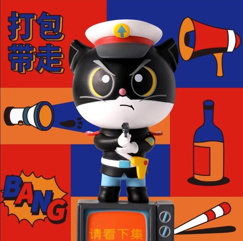 ShangMei Studio cute anime figure Q version ornaments gift