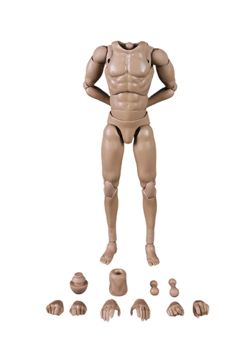 i8 TOYS COOMODEL MB002 1/6 Scale Tall Male Seamless Super Flexible Figure Body 10.2 Inch Man Action Figure without Head Sculpture
