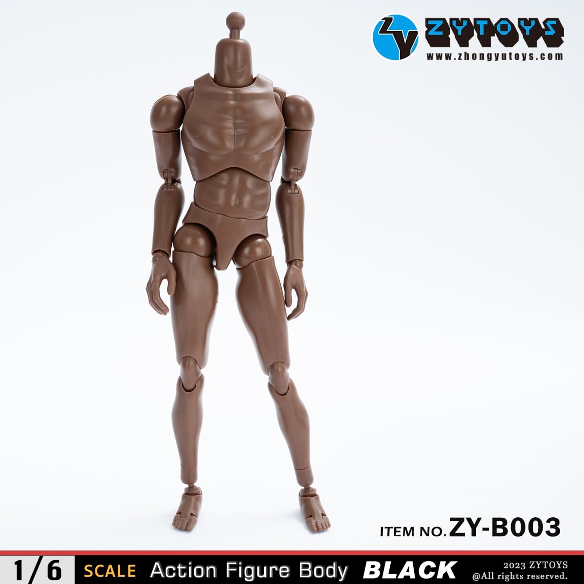 1/6 Scale Male Accessories Muscle Body for 12 inch kung fu Action Figure Dessin Doll,ZYTOYS B003