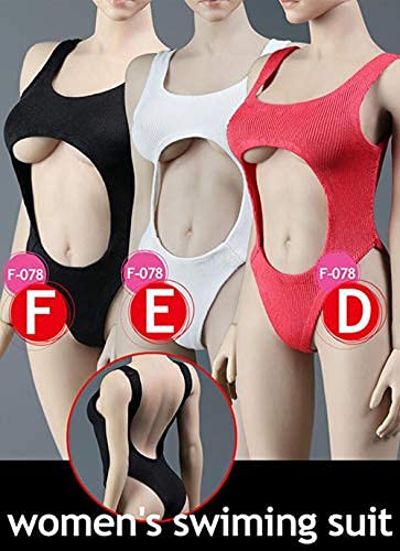 SUPERMCTOYS F-078 1/6 scale Swiming Suit bikini for 12 inch sexy female seamless body collectable action figure Tbleague D