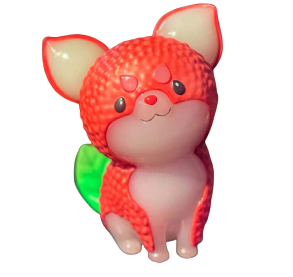 Dodowo fruit vegetable fairy series Cute Animal Figures Lycheey chihuahua
