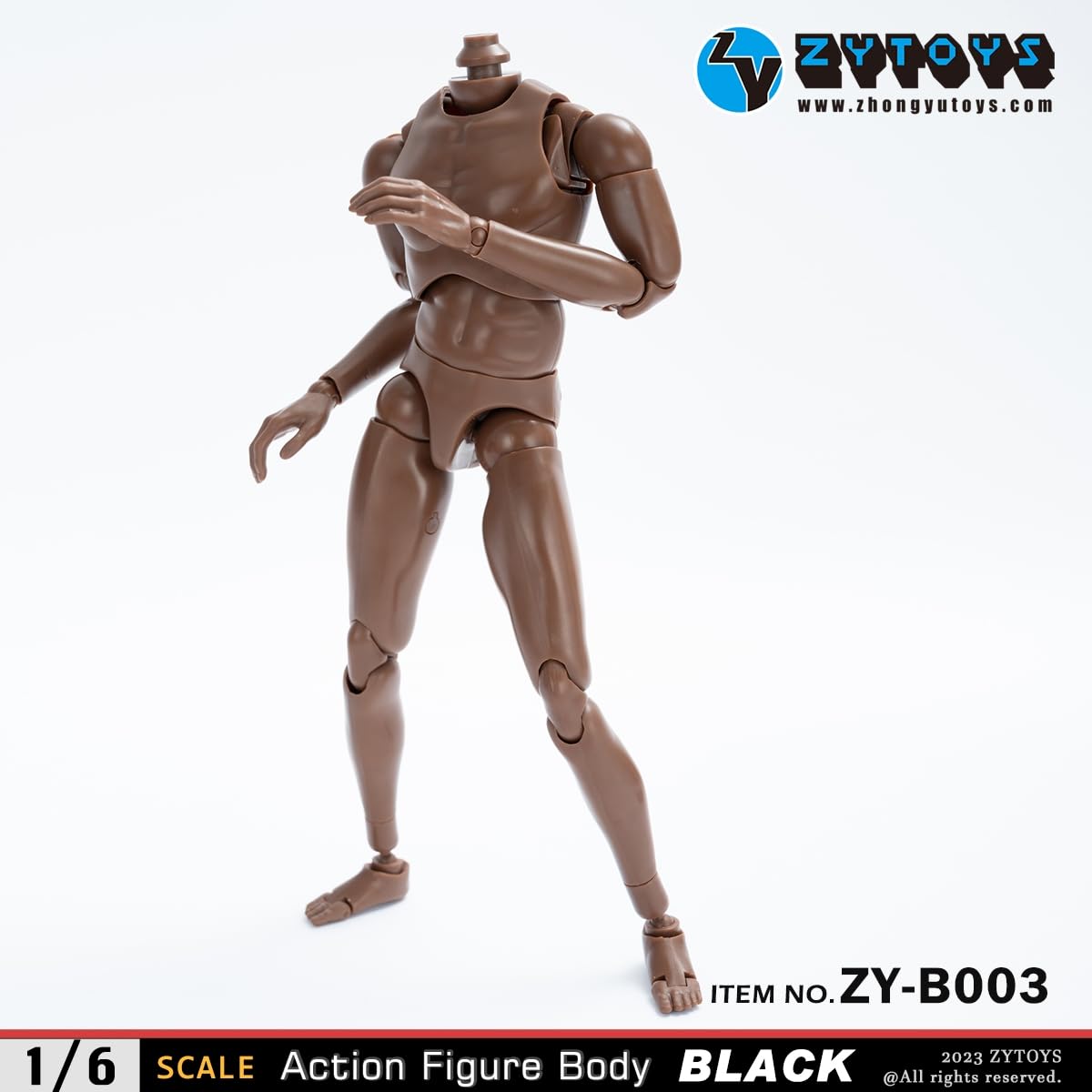1/6 Scale Male Accessories Muscle Body for 12 inch kung fu Action Figure Dessin Doll,ZYTOYS B003
