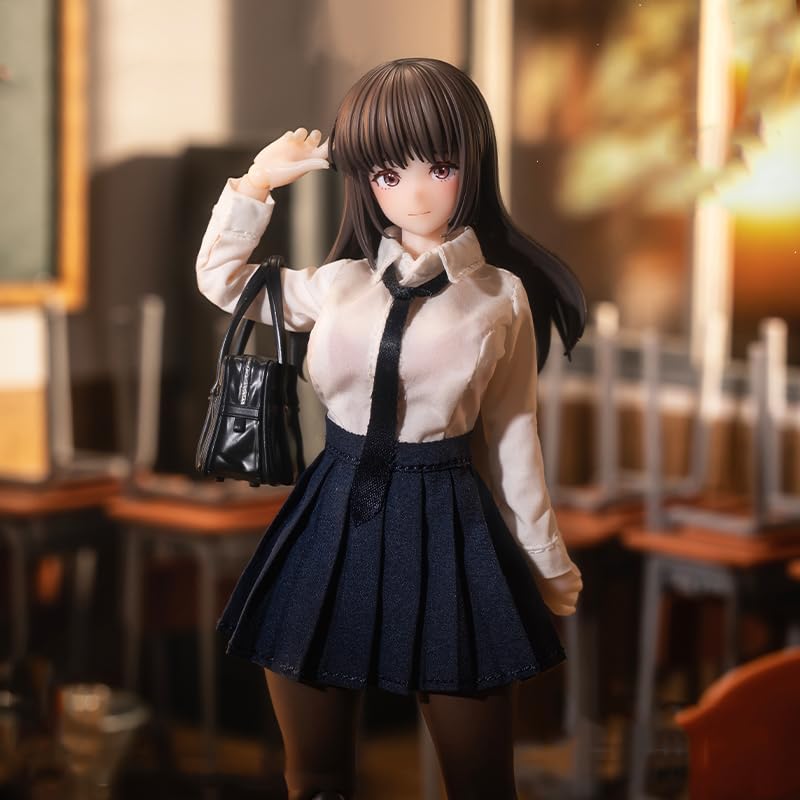Snail Shell 1/12 scale high school girls clothing accessory kit for 6 inch woman action figure
