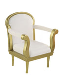YSBRING ACG-42B 1/6 Scale Armchair Doll Accessories for 12 Inch Collectible Action Figure (White, no figure)