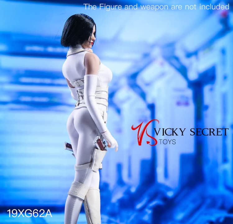 YSBRING VSTOYS 19XG62A 1/6 Scale Female Accessories Clothes White Bodysuit for 12 Inch Action Figure (without body head carving)