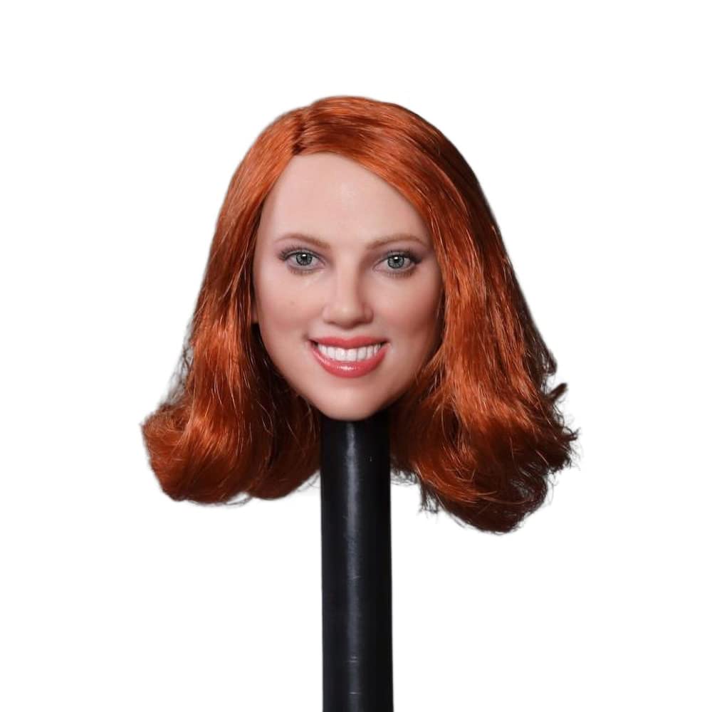 YSBRING GACTOYS GC033B 1/6 Scale Female Head Sculpt European and American Star Head Carving for 12 Inch Action Figure Doll