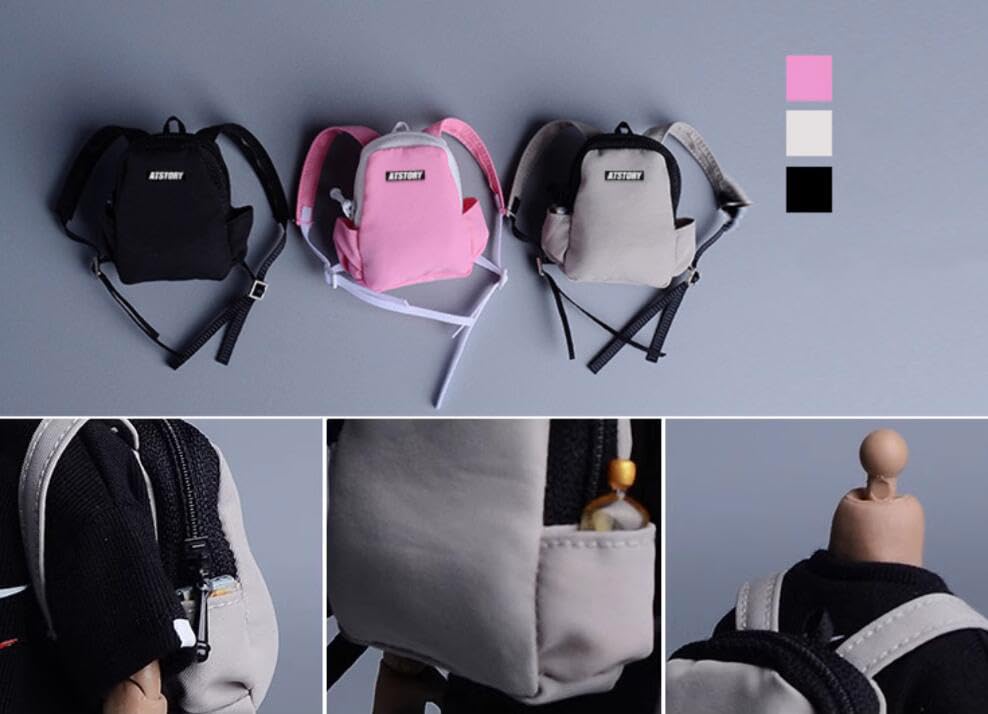 1/12 scale figure accessories Travel backpacks for 6 inch action figure