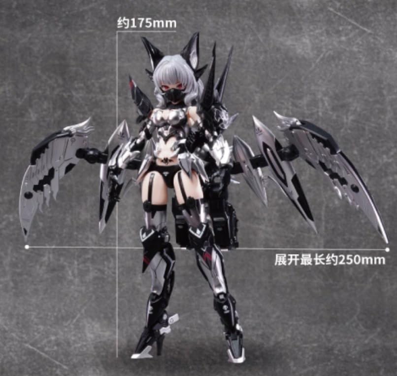 Eastern Model 1/12 scale Vampire mecha girls Canmilla full articulation plastic model kits