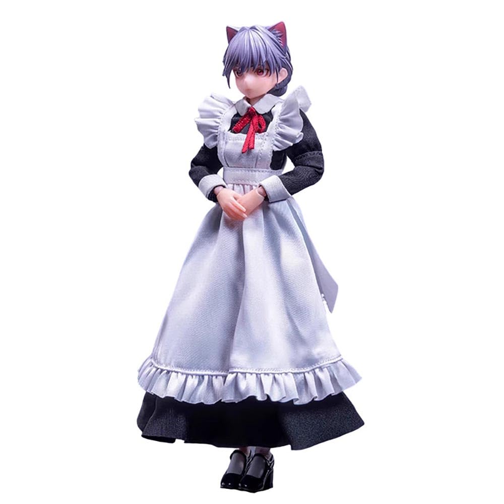 HASUKI Feiqizii Cute Girl Action Figure, 6 inch, 1/12 scale