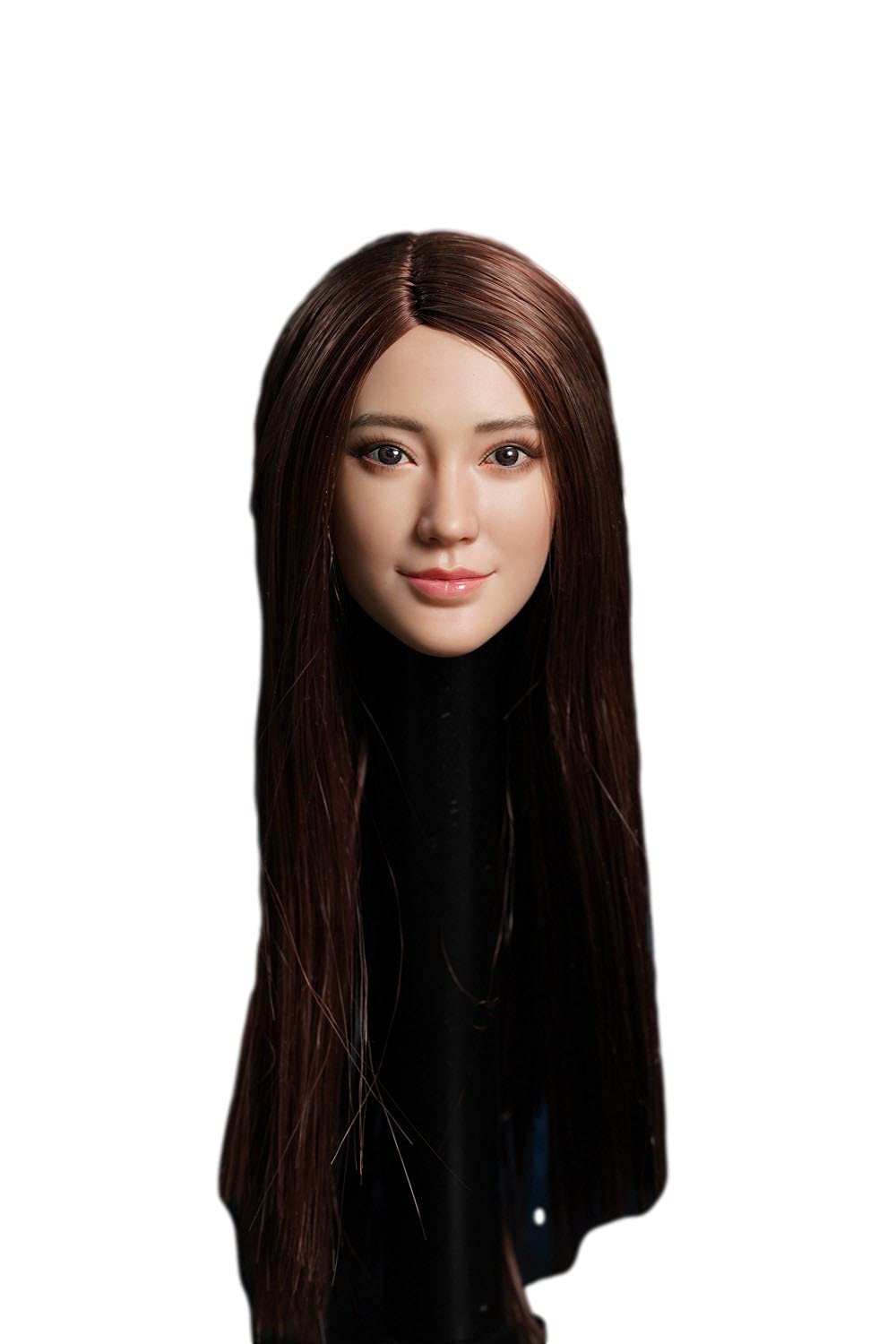 SUPER DUCK 1/6 Scale Female Head Sculpt for Asian Girl 12 inch collectable Action Figure C